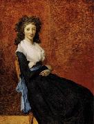 Jacques-Louis  David Madame Trudaine oil painting